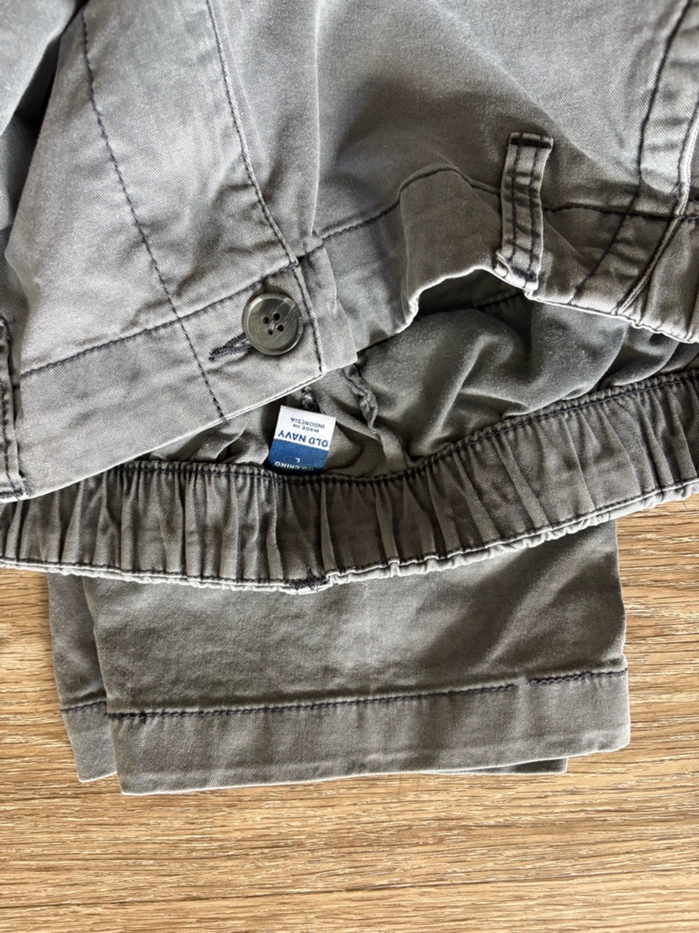 Old Navy Chino Pants with Elastic Waistband